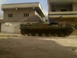 Syrian Army BMP and Tanks