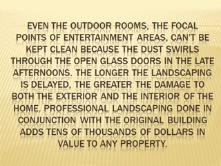 New Home Building Budgets Should Include Landscaping