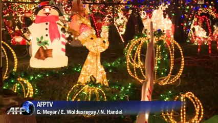 Weihnachts-Wahn in den USA: Ganz Richmond leuchtet
