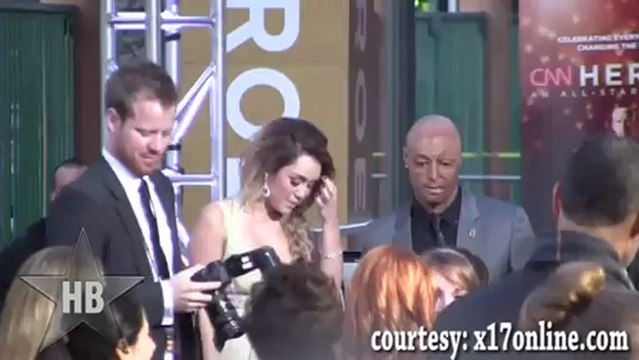 Miley Cyrus Grabs Stripper's Butt