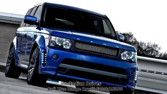 Bali Blue Range Rover Sport RS300 : Kahn Design
