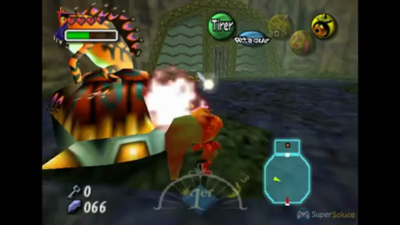 Soluce de Zelda Majora's Mask : Chapitre 4 - Le temple du Bois-Cascade (partie 3)