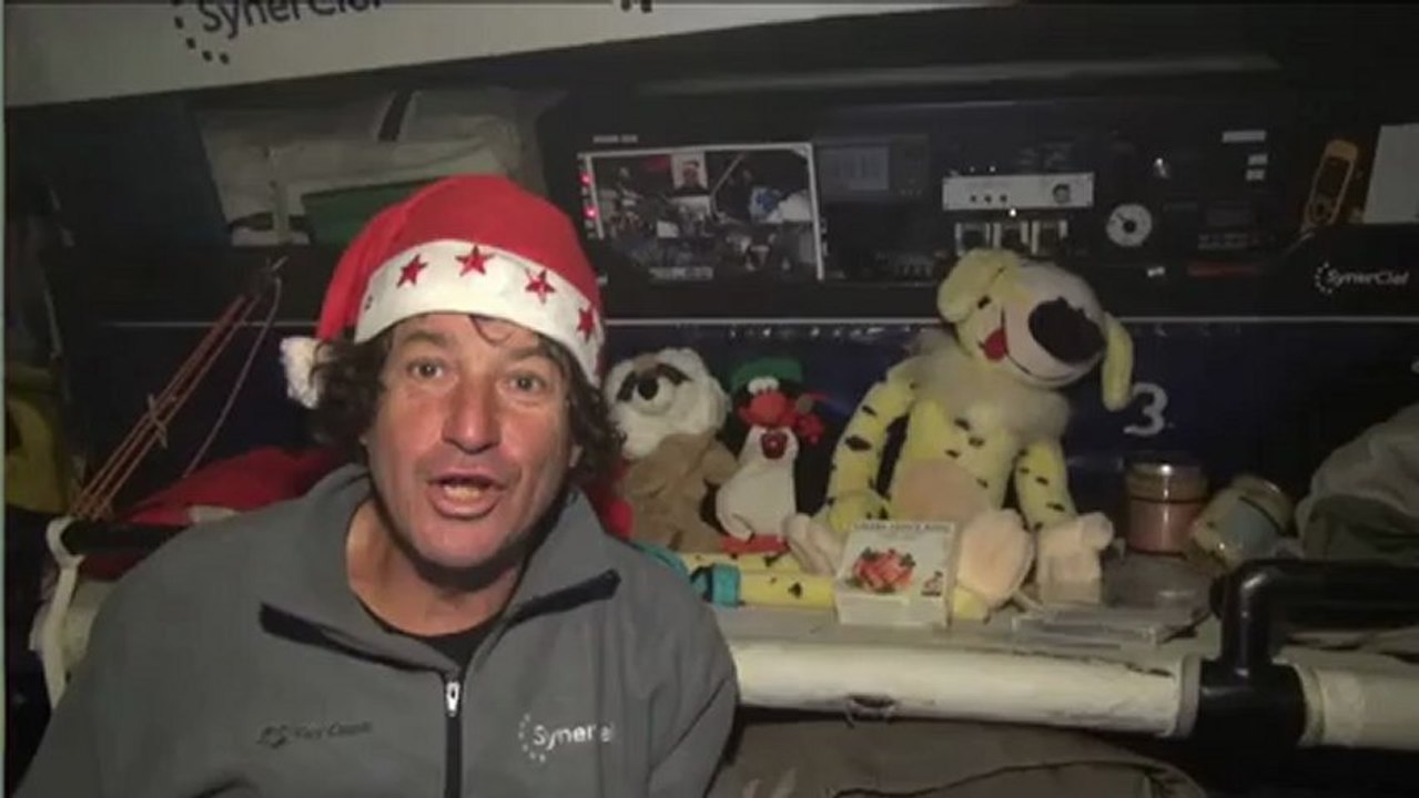 Vendée Globe : Jean le Cam s'adresse à tous les enfants du monde et à ceux qui sont seuls