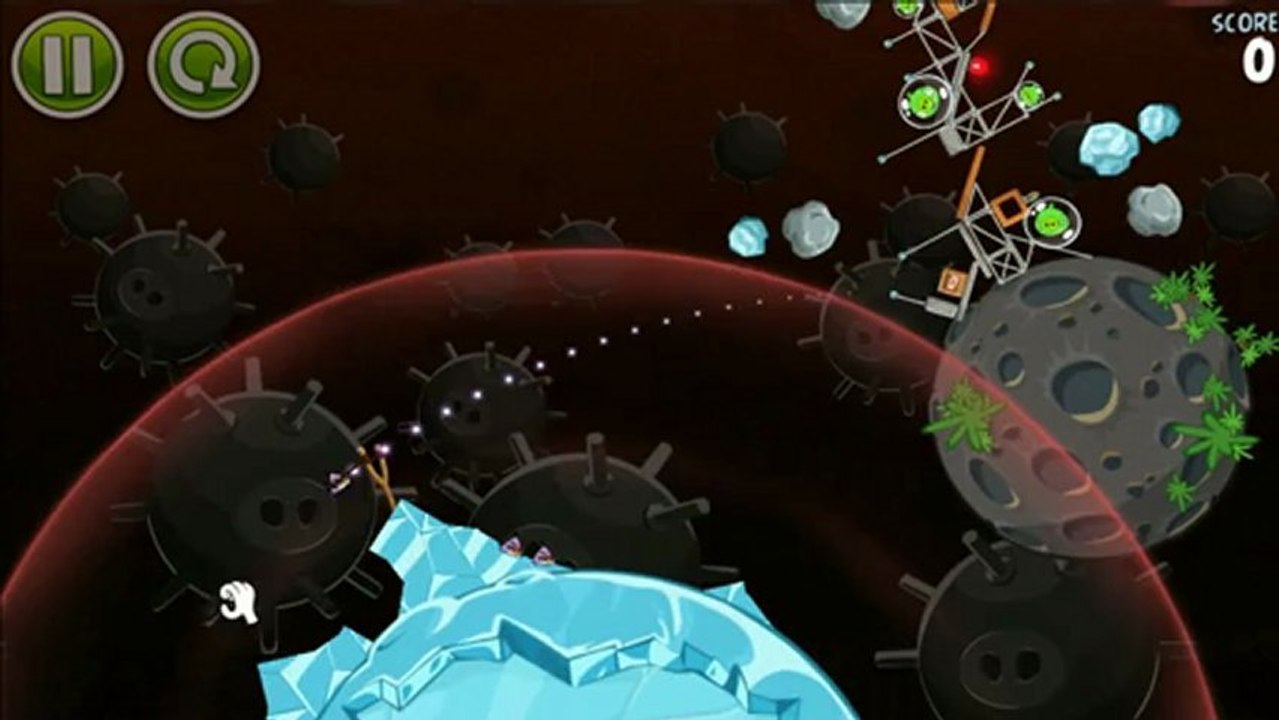 Retro plays Angry Birds Space (PC) Part 14