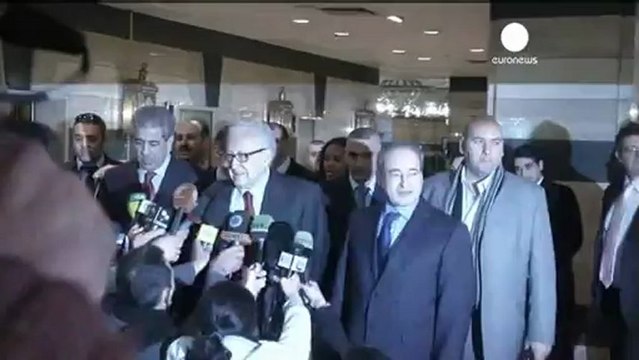 Lakhdar Brahimi rencontre Bachar Al-Assad