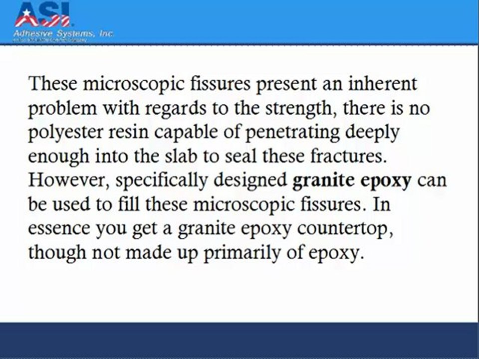 What exactly is a granite epoxy countertop?