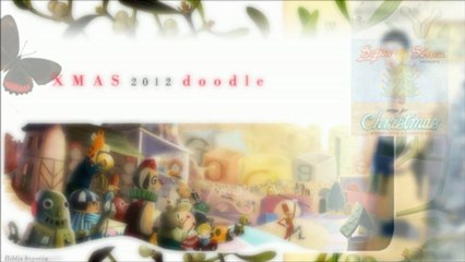 [Google Doodle] Xmas 2O12, ʄrom Jérôme Smith Ju