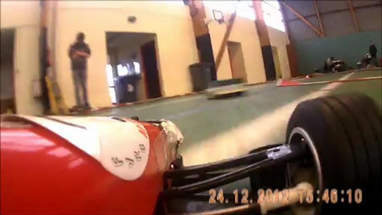 VIDEO EMBARQUEE TAMIYA F103 COURSE BETTON DECEMBRE 2012 CERCLE PAUL Bert RAPATEL RENNES