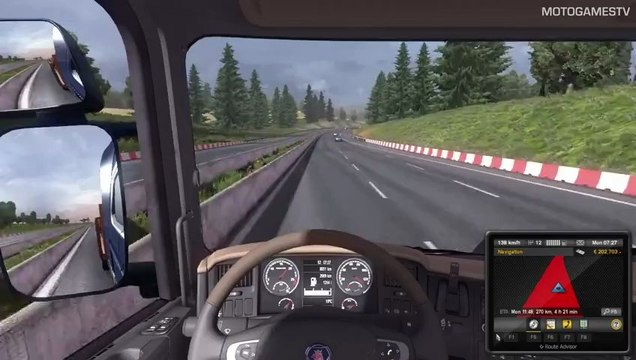 Euro Truck Simulator 2 - Geneve - Paris Mission