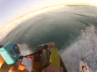 SURF TOW-IN WITH 2 SKIS