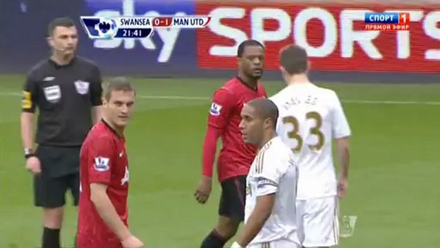 FOOTBALL-TV.PP.UA / Суонси - Манчестер Юнайтед (1 тайм)