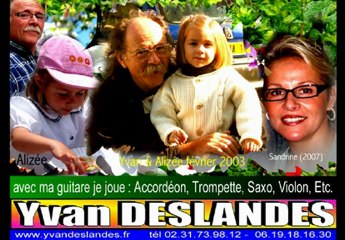 Yvan DESLANDES chante "Le petit café du grand amour "