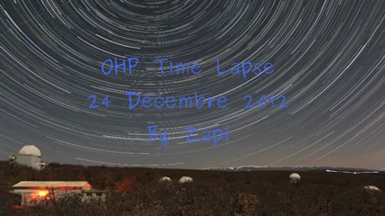 Ohp Time Lapse 24/12/2012