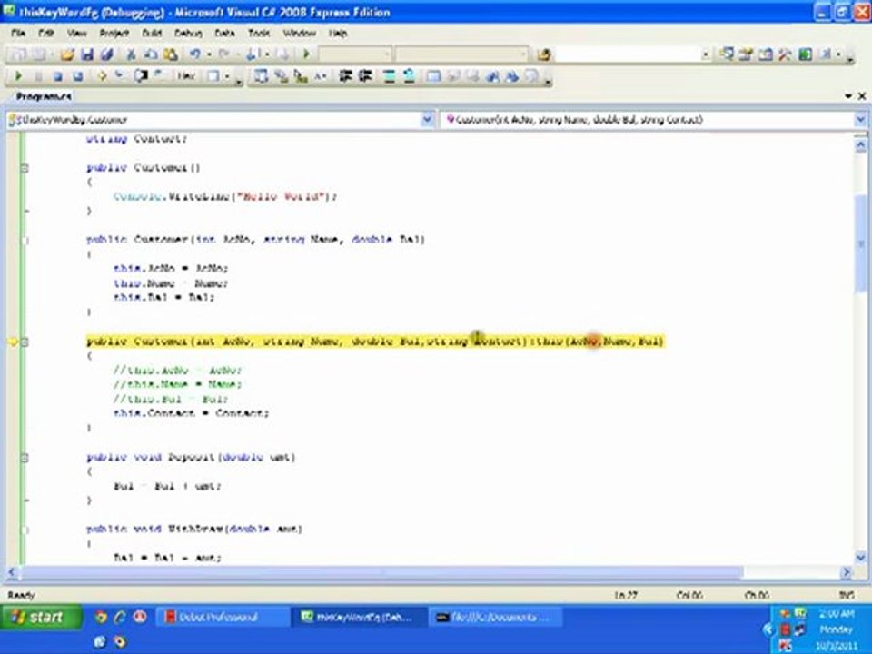 thisKeyWordEg 15 of 30