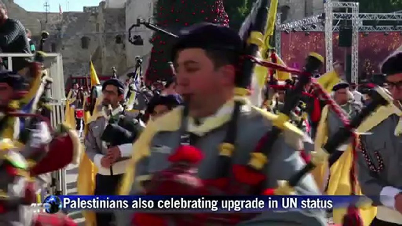 Thousands flock to Bethlehem for Christmas