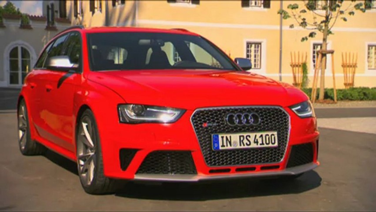 L'Audi RS4 Avant en mouvement