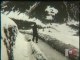 Débardage en hiver à Champéry, Valais, Suisse