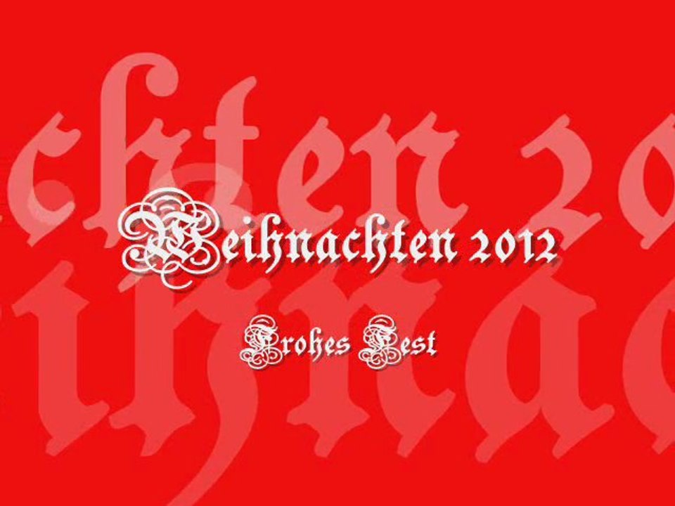 Weihnachten 2012