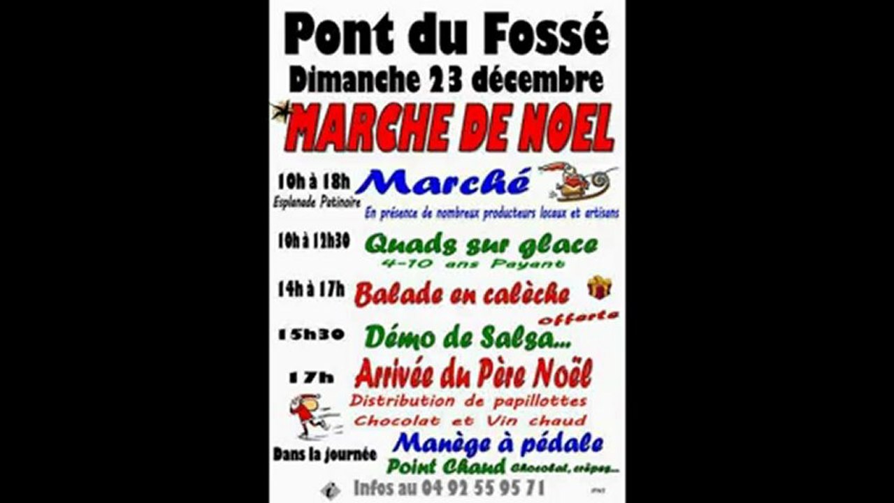 marche de noel 2012 pont du fosse