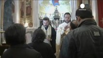 Los cristianos de Siria rezan en Navidad por la paz