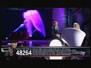 Patty Pravo partecipa a "barbareschi sciock" 12/03/2010