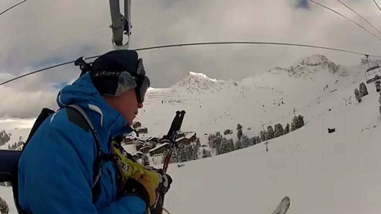 "GoPro" - ski-La Plagne-16 -12-12