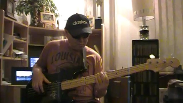 Jesus lover my soul rock style Hillsong united basscover Bob Roha