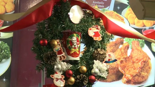 Le poulet frit, plat préféré des Japonais à Noël