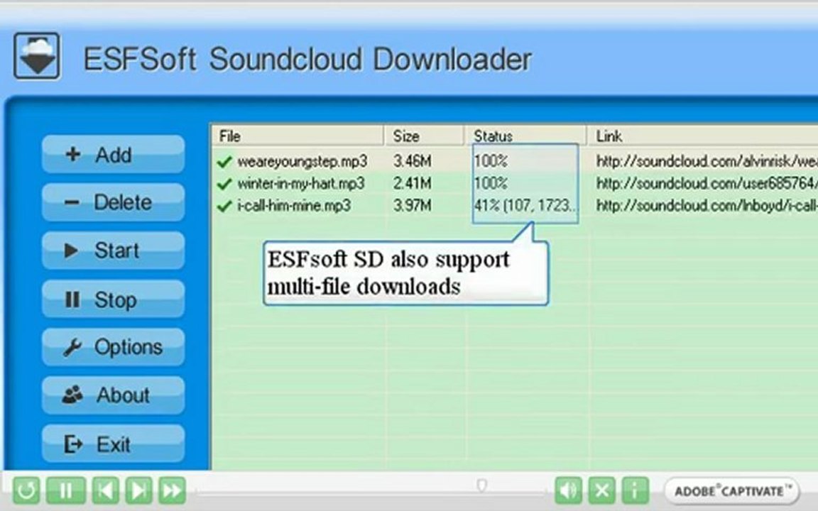 Best Soundcloud Pop Music Downloader Convertor--ESFsoft Soundcloud Downloader
