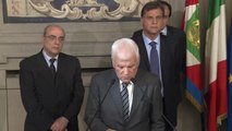 Roma - Consultazioni al Quirinale del Gruppo Misto (23.12.12)