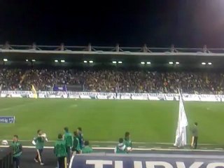 Ankaragücü-Beşiktaş Maçı Öncesi Maraton Tribünü Atmosferi
