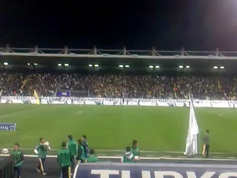 Ankaragücü-Beşiktaş Maçı Öncesi Maraton Tribünü Atmosferi