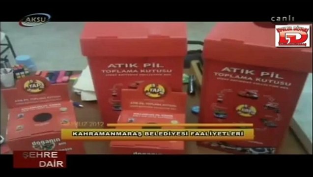 K.Maraş Belediye Başkanı MUSTAFA POYRAZ 24 ARALIK 2012 -AKSU TV Şehre Dair Programı 5