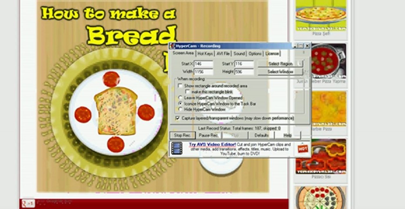 Ekmek Pizza Oyunu