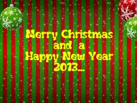 Merry Cristmas and Happy 2013 !!