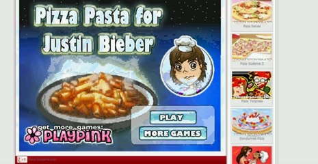 Justin Bieber Pizza Yapma Oyunu