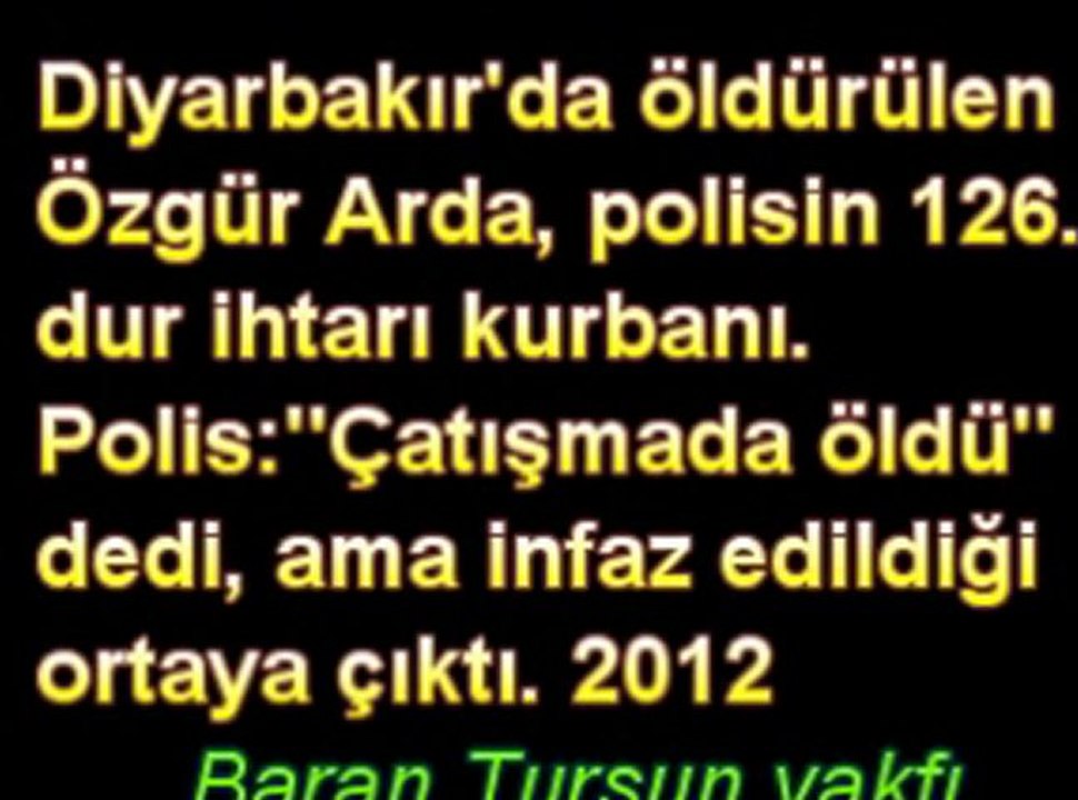 ÖZGÜR ARDA VURULMA ANI