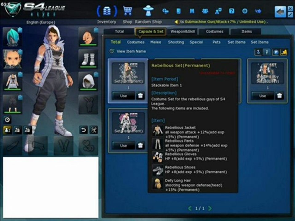 Program to get Permanent Sets