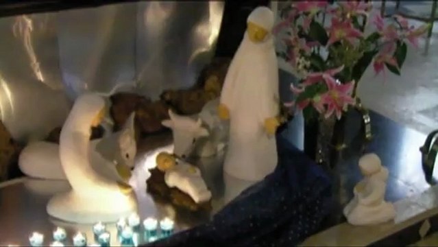 crèche de Noël de Notre-Dame de Saint-Lô