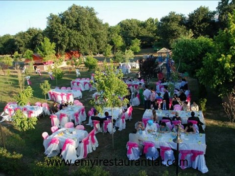 Kır Düğünü Nasıl Olur, eniyirestaurantlar.com, Kır Düğünü Mekanları
