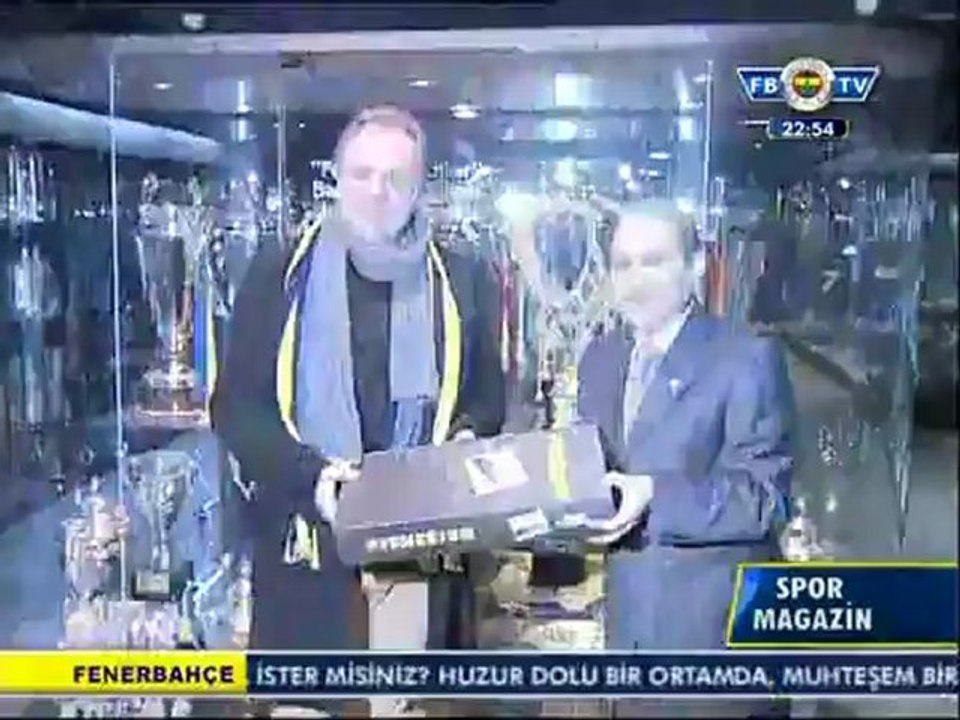 24 Aralık 2012 FBTV Spor Magazin Programı Burak Sergen Röportajı