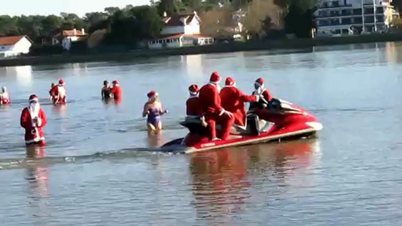 Bain de Noël à Hossegor 2012-12-23