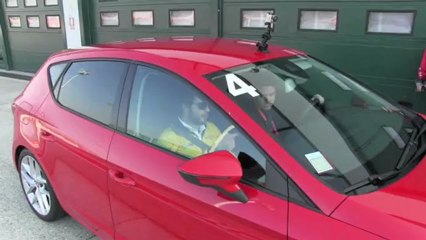 Nuova Seat Leon: prova a Misano con Valentina Albanese