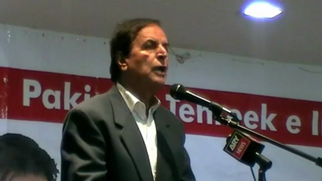 Makhdoom Javed Hashmi's Speech In Birmingham Jalsa on 24 Dec 2012