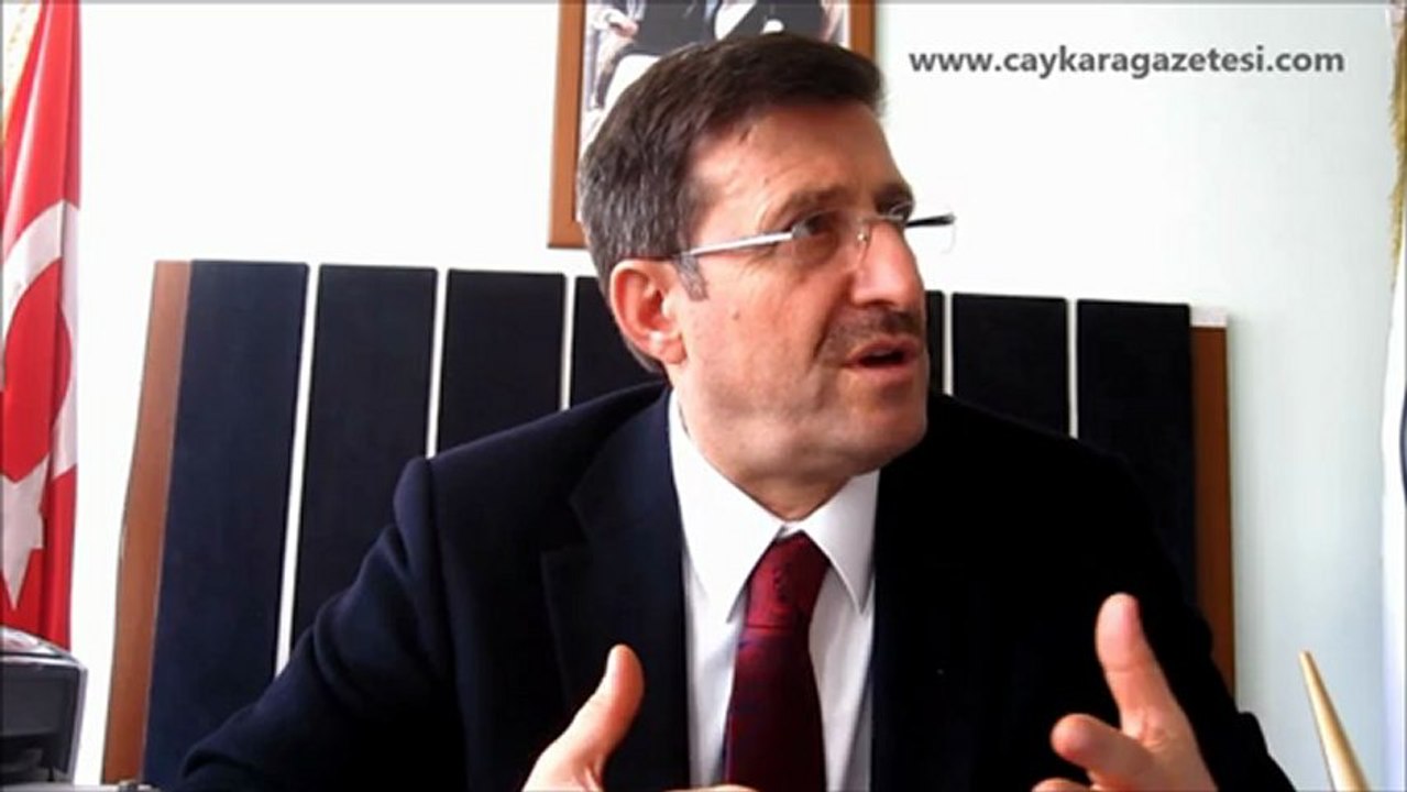 Çaykara Belediye Başkanı Gedikoğlu Gündemdeki Konuları Değerlendirdi. 25 Aralık 2012