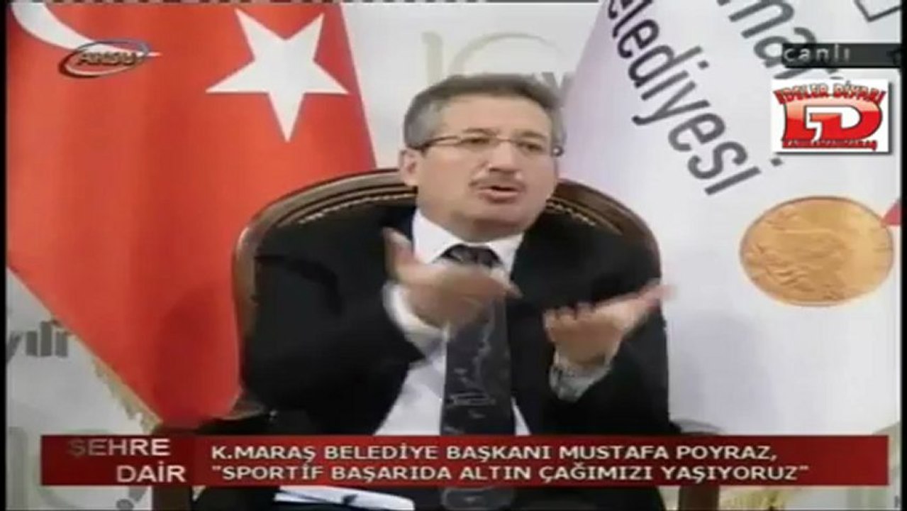 K.Maraş Belediye Başkanı MUSTAFA POYRAZ 24 ARALIK 2012 -AKSU TV  Şehre Dair Programı 9