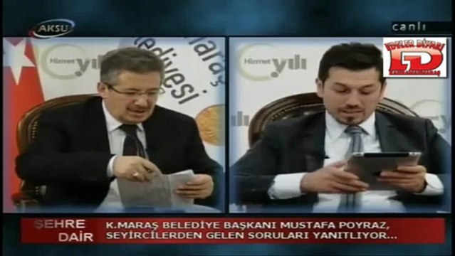 K.Maraş Belediye Başkanı MUSTAFA POYRAZ 24 ARALIK 2012 -AKSU TV Şehre Dair Programı 11