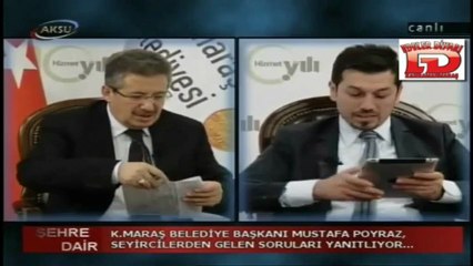 K.Maraş Belediye Başkanı MUSTAFA POYRAZ 24 ARALIK 2012 -AKSU TV  Şehre Dair Programı 11