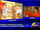 (Vídeo) Indepabis cerró establecimiento de comida rápida en centro comercial de Miranda