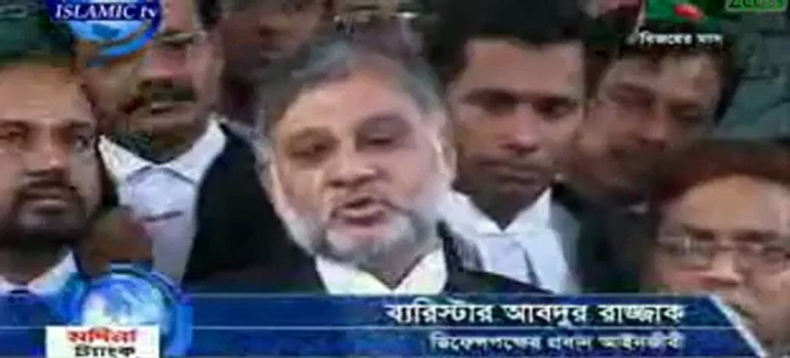 সব বিচার পুনরায় শুরু করতে হবে--ব্যারিস্টার রাজ্জাক